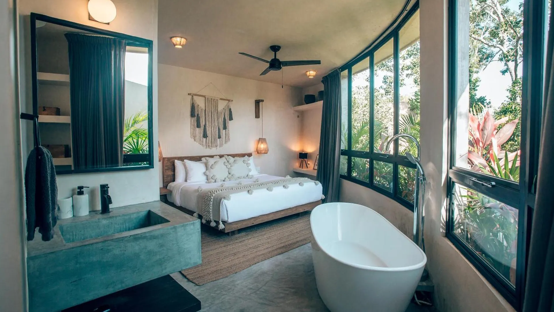 Jungle Rooftop Villa -Priv Pool-Bathtub-Jacuzzi 2A Tulum
