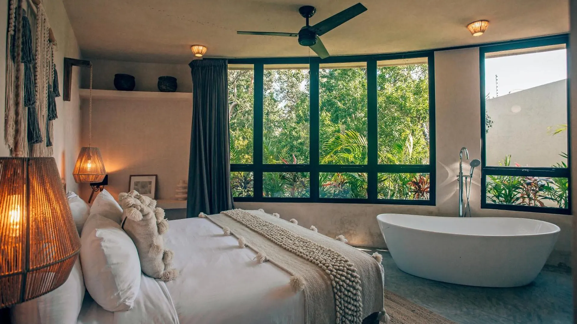 Jungle Rooftop Round Villa -Priv Pool-Bathtub 2A Tulum